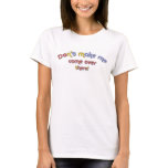 Lady's Mixed Messages Playful Tee Tshirts
