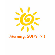 Lady's "Morning, SUNSH9 !" T t-shirts