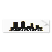 LAF Downtown Denver Skyline Bumper Sticker