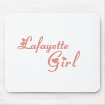 Lafayette Girl tee shirts Mouse Pad
