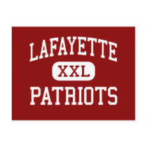 Lafayette - Patriots - High - Brooklyn New York Postcard