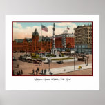 Lafayette Square Vintage Buffalo Poster