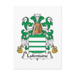 lafontaine coat of arms, lafontaine family crest,