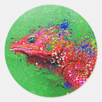 Lagarto Salpicado stickers