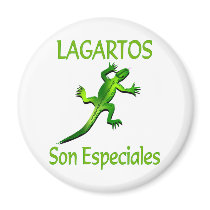 Lagartos Son Especiales magnets by NuestraFamilia Lagartos Son Especiales magnets