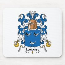Lagasse Family Crest mousepads