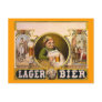 Lager Bier - The Healthy Drink! Vintage Ad Postcard