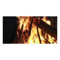 Lagerfeuer Photo Card Template