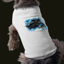 Lagiacrus chasing Hunter pet clothing