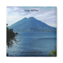 Lago Atitlan Refrigerator Magnets