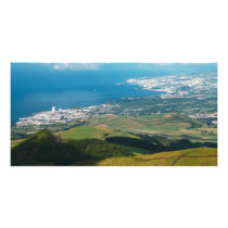 Lagoa and Ponta Delgada Photo Card Template
