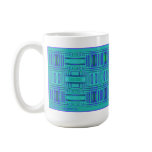 Lagoon Geometric Mug