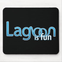 Lagoon Is Fun Logo Mouse Pad