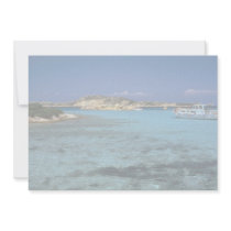 Lagoon, Mediterranean Island of Sardinia Personalized Invite