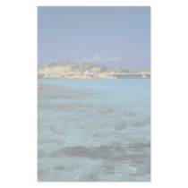 Lagoon, Mediterranean Island of Sardinia Stationery