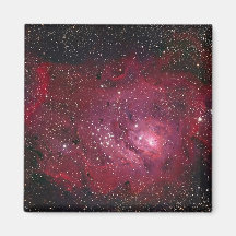 Lagoon Nebula Fridge Magnet
