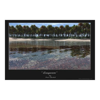 Lagoon Poster by omnitekdesigns