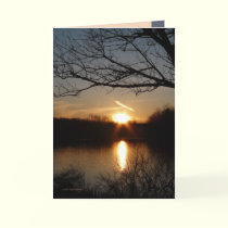 Lagoon Sunset 3/11 cards by MoiraAshleigh Lagoon Sunset 3/11 cards