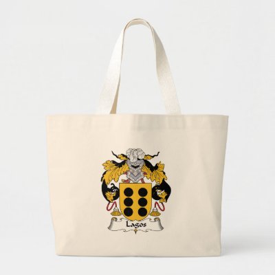 Lagos Family Crest Bags by coatsofarms