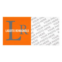 Lagotto Romagnolo Breed Monogram Custom Photo Card