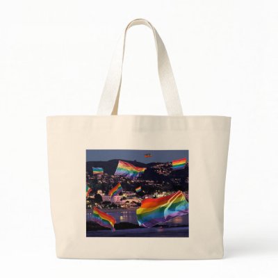Laguna Beach Pride Tote Bag by markthaler