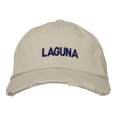 LAGUNA EMBROIDERED BASEBALL CAP LAGUNA EMBROIDERED BASEBALL CAP
