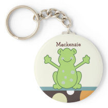 LAGUNA FROG Favor or Name Tag KEYCHAIN