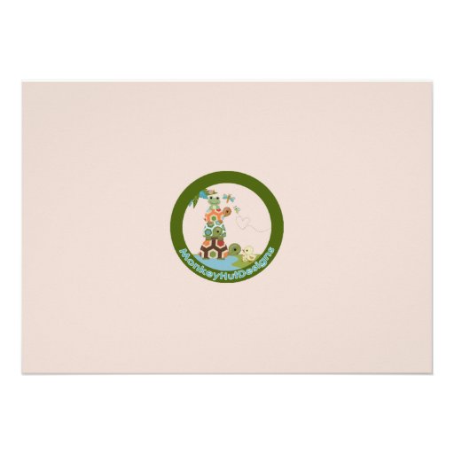 Laguna Turtle Baby Shower Invitation LTC