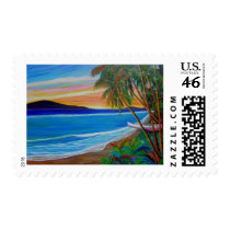 Lahaina sunset postage by suzannedavy Lahaina sunset postage