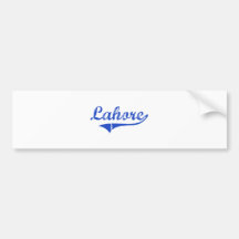 Lahore City Classic Bumper Sticker