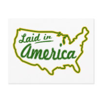 Laid In America postcards