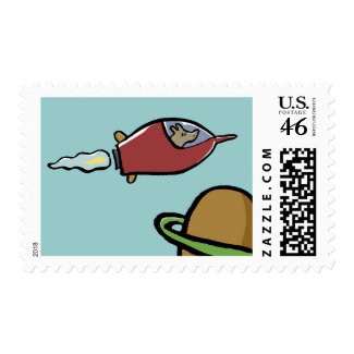 laika the spacedog stamp