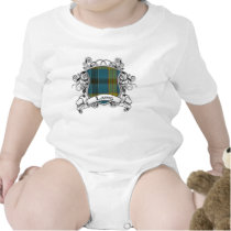 Laing Tartan Shield t-shirts