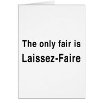 Laissez-Faire Greeting Cards