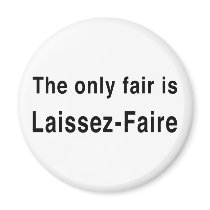 Laissez-Faire Fridge Magnets