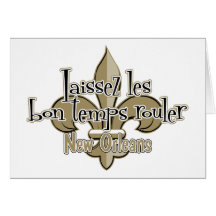 Laissez le bon temps rouler cards