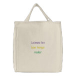 Laissez les bon temps rouler Embroidered Bag