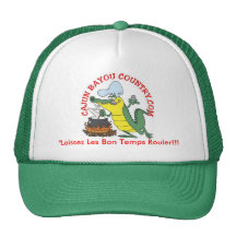 "Laissez Les Bon Temps Rouler!!! Mesh Hat