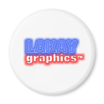 Lakay Graphics logo magnets by Lakay_Graphics Lakay Graphics logo magnets