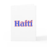 Lakay Greeting Card