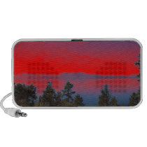 Lake And Red Sky speakers
