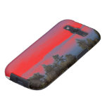 Lake And Red Sky Samsung Galaxy S3 Case