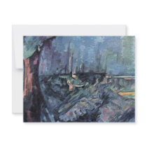 Lake Annecy By Paul Cézanne (Best Quality) Personalized Invitation