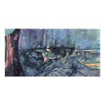 Lake Annecy By Paul Cézanne (Best Quality) Photo Card Template