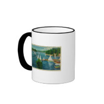 Lake Arrowhead, CA Yacht Club Racing Mugs