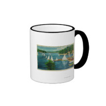 Lake Arrowhead, CA Yacht Club Racing Mugs