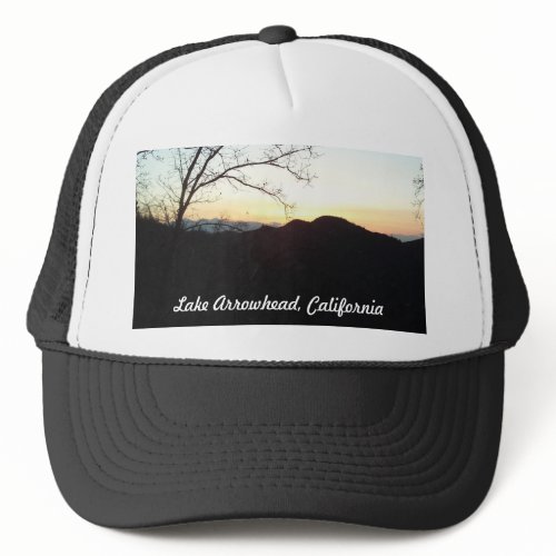 Lake Arrowhead, California Cap Designed by Julia H hat
