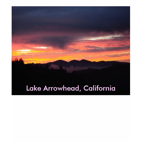 Lake Arrowhead, California shirt