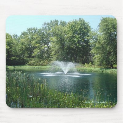 Lake Arrowhead Mousepad 3 by Frecklesdesigns