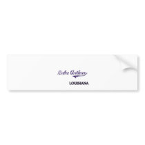 Lake Arthur Louisiana City Classic Bumper Stickers